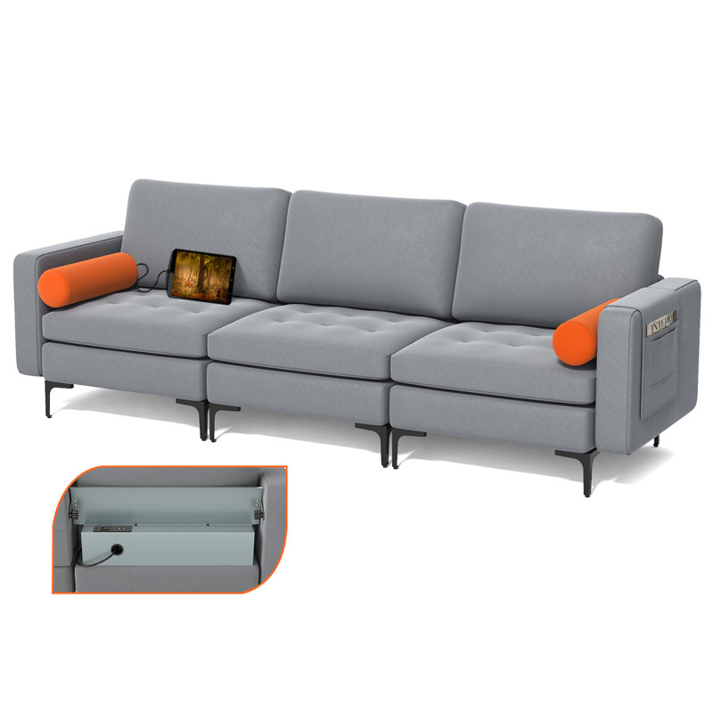 Daiveon 97'' Upholstered Sofa