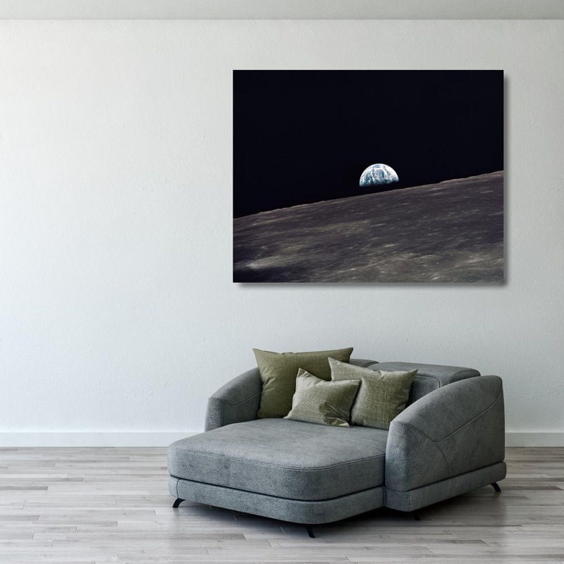 Earthrise, viewed from Apollo 10, 1969
