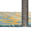 Tapis intérieur / extérieur en polypropylène tissé à la machine imprimé animal intérieur / extérieur jaune / bleu sarcelle-998234539