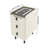 LED Smart Bedside Table Wireless Charging 3 Drawers