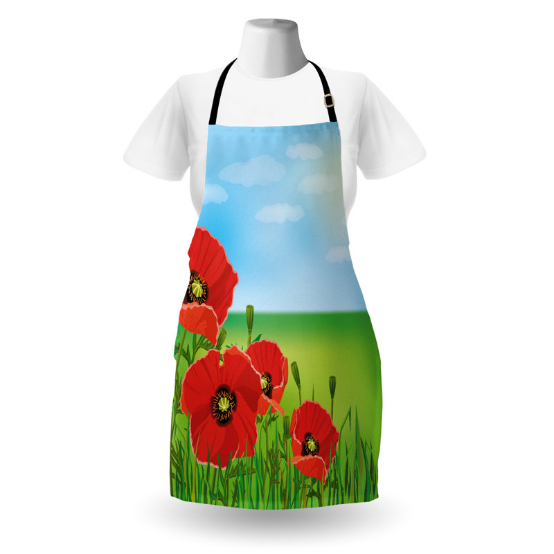 No Pattern Bib Apron