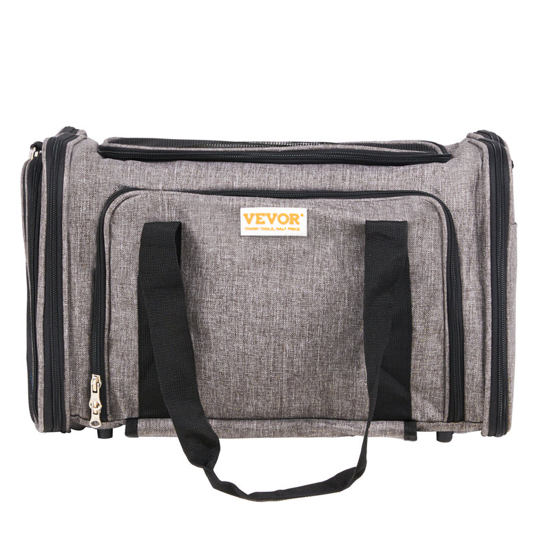 Fabric Soft-Sided Crate with 4 Doors