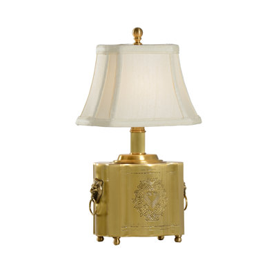 Lampe de table dorée 14,5 "