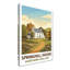 Springhill House, Northern Ireland - Romantic Country House Escape Travel Poster. Giclee Print On Wrapped Canvas. Wall Art, Home Decor - Castles & Palaces, Northern Ireland - Wrapped Canvas Print-2016423068