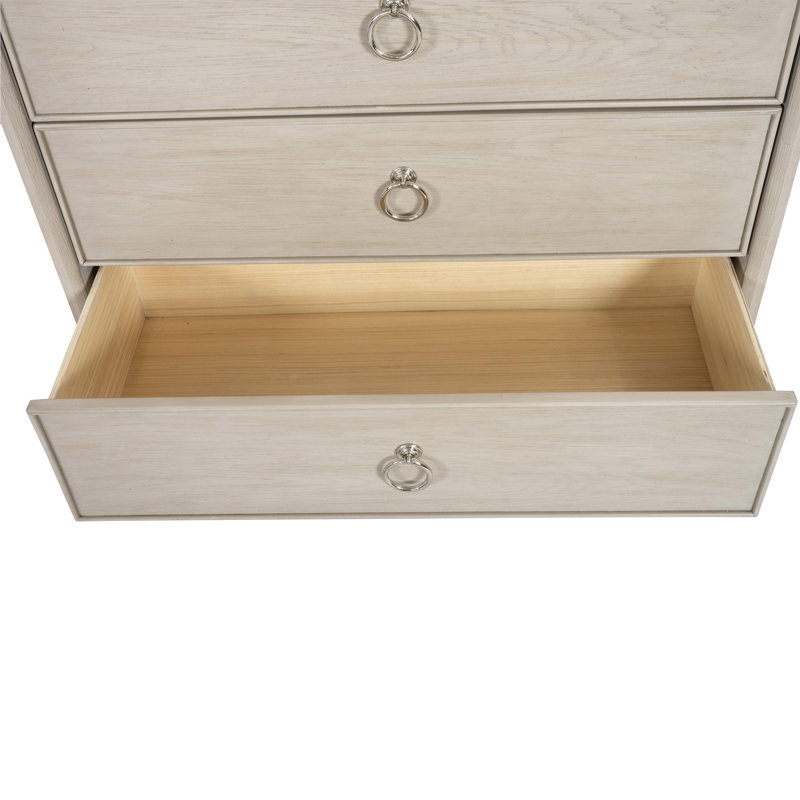 Preste 5-Drawer Chest, Beige