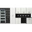 Deluxe 6' H x 8' W x 17" D 7 Piece Cabinet Set-15205427
