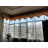 Luxury Tulle Curtains for Living Room Beige Sheer Curtain 3D Leaves Embroidery Yarn Bedroom Gauze Drapes for Window Decoration 2 Panels Grommet top (W54in*L84in 2 Panels)-258089534