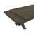 67-95 Inch Extendable Dining Table, Crossed Trestle Base, Rustic Brown
