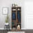 Space-Saving Entryway Organizer With Adjustable Shelves And Hooks For Versatile Storage
