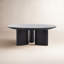 Barnard Round Wood Coffee Table-778362343