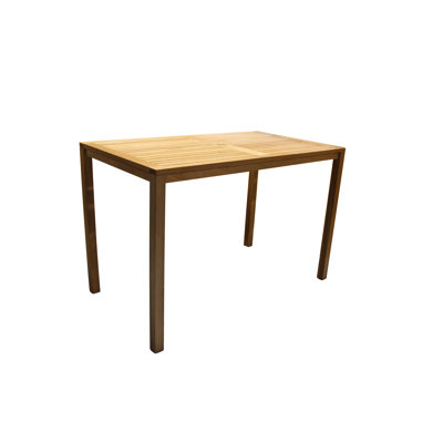 Renina Rectangular Teak Outdoor Balcony Table