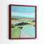 «Bright Coloured Countryside III», reproduction encadrée de qualité supérieure - prête à être accrochée - aucun clou requis - aucun clou requis-1072899242-1072899238