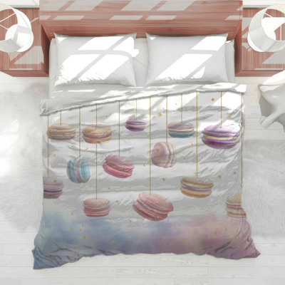 Édredon suspendu avec étoiles Macarons