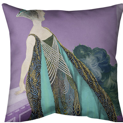 Housse de coussin Art Nouveau