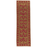 Sernangpa Hand-Knotted Area Rug in Red