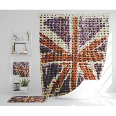 Noushin Polyester Shower Curtain Set