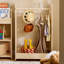 Children Kids Clothes Rack Children Wardrobe Closet With Hanging Rail