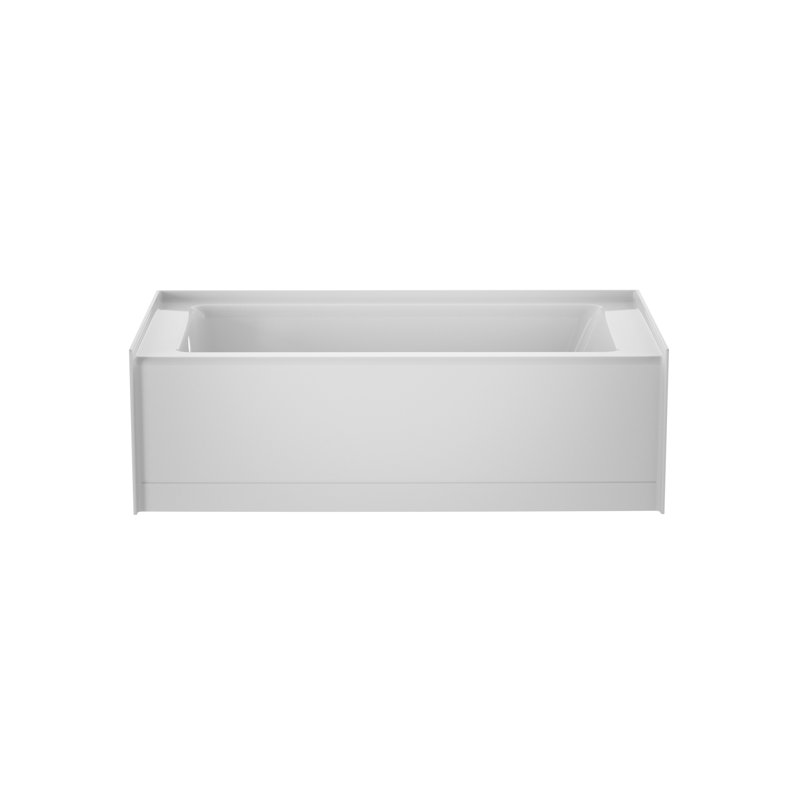 SIGNATURE® Low-Profile AFR 18" 6030 Skirted Soaking RH White, Left