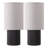 Rory 17.25 Inch Resin Table Lamp Set Of 2