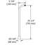 30" Floor Mount Riser Pair-50356128