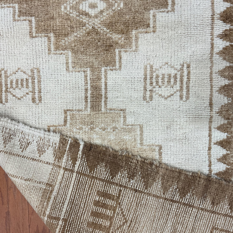 Dakota Fields Handmade Turkish Oushak Wool Runner