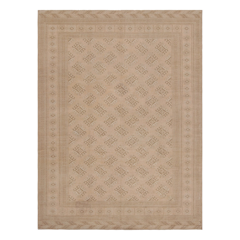 One-of-a-Kind Rectangle 9'6" X 13' Hand Knotted Area Rug