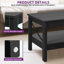 O'Kean 39" Rectangular Coffee Table with Storage For Living Room-1534931725