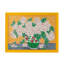 Moulded Composite Framed Canvas Wall Decor With Flowers In A Vase