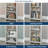 5-Shelf Bookcase, White Finish