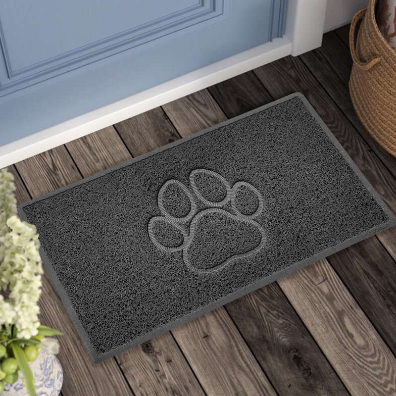 Non-Slip Geometric Indoor / Outdoor Doormat, 80cm W x 120cm L
