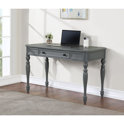 Bronn Solid Wood Writing Desk