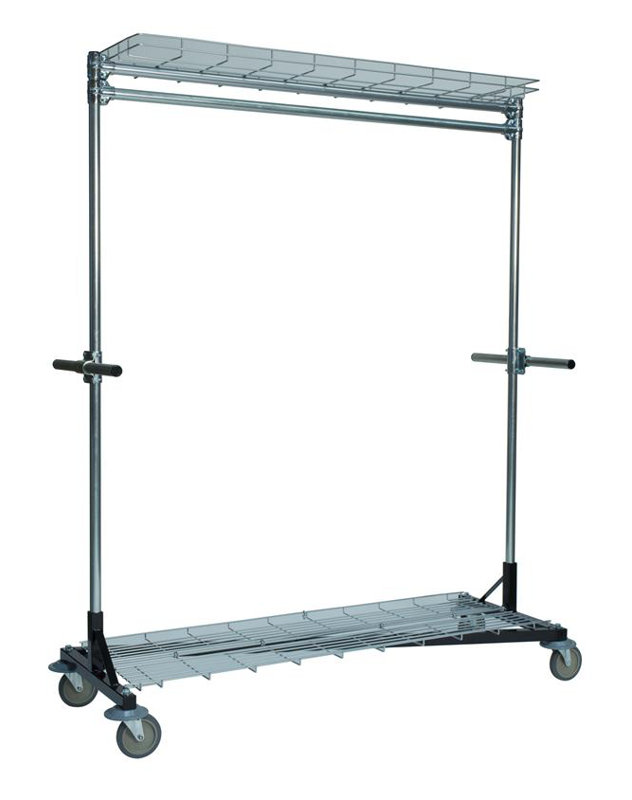 Support à vêtement ultrarobuste 63 ", Noir