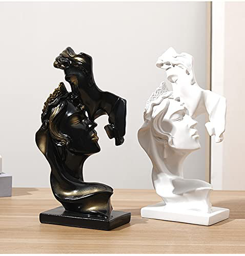 Elodi Statue, Black Gold