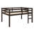 Wood Loft Bed With Ladder-1397108017