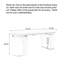 Bureau moderne en pierre frittée de style minimaliste-110846459
