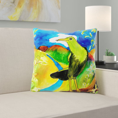 Outdoor Reversible Throw Pillow