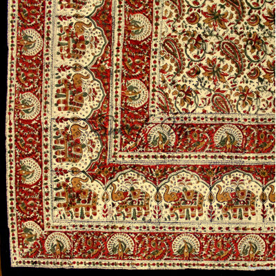 Cotton Floral Tablecloth Rectangle