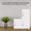 Armoire de rangement en métal avec tablette réglable-133075790