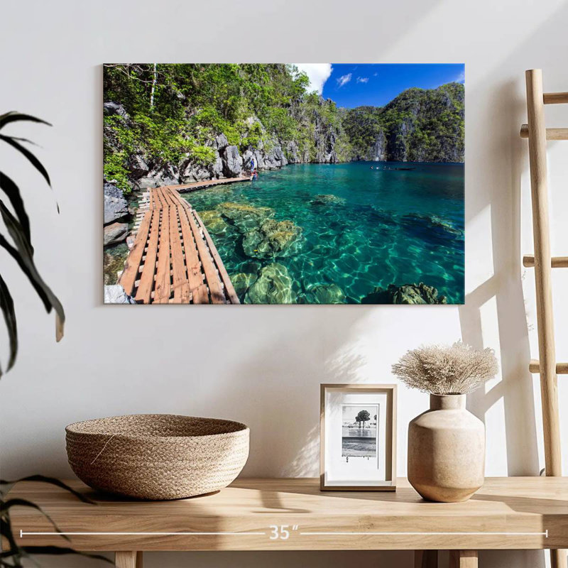 Alvord Kayangan Island Lake, 16" H x 24" W
