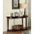 Mallorca 48'' Glass Top Console Table