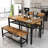 4 - Person Four Leg Dining Set-1424833193