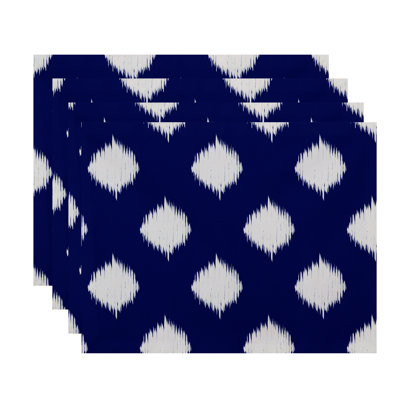 Forsman Polyester Polka Dots Rectangle Placemat