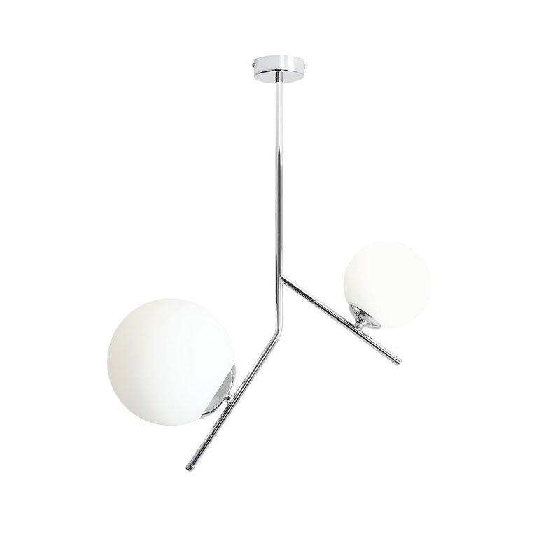 Purcell Ceiling Lamp, Chrome