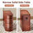 Solid Wood End Table With Charging Station