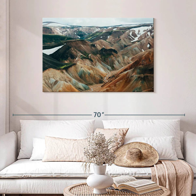 Alvord Highlands de l'Islande, H 30 po x l 45 po