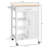 Wide Rolling Kitchen Cart-1393836973