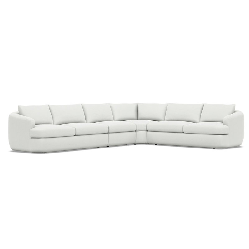 Jules Fabric 4 Pc Sectional, 5555-000
