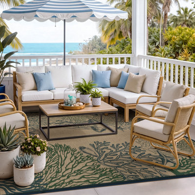 Tapis intérieur / extérieur Boho
