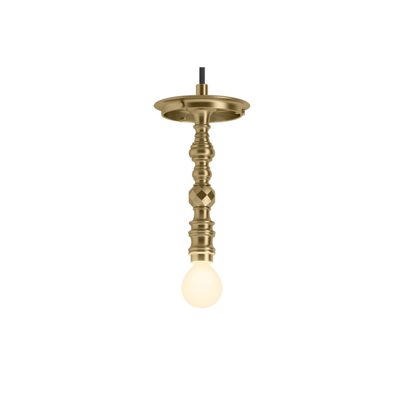 Damask 3 - Light Cluster Pendant, Moderne Brushed Gold