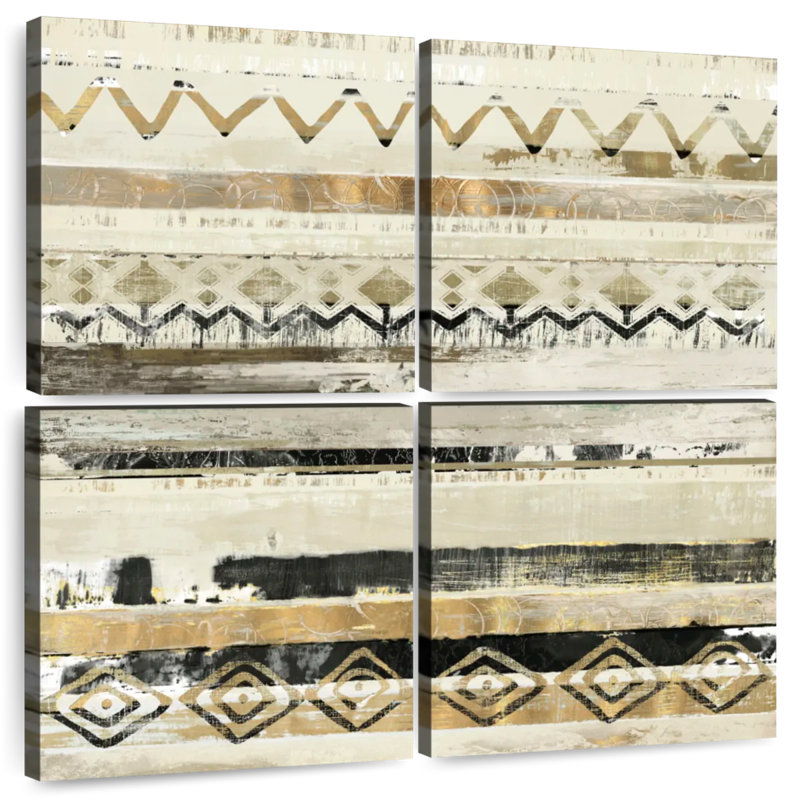 Kerner African Patchwork, 74" H x 74" W